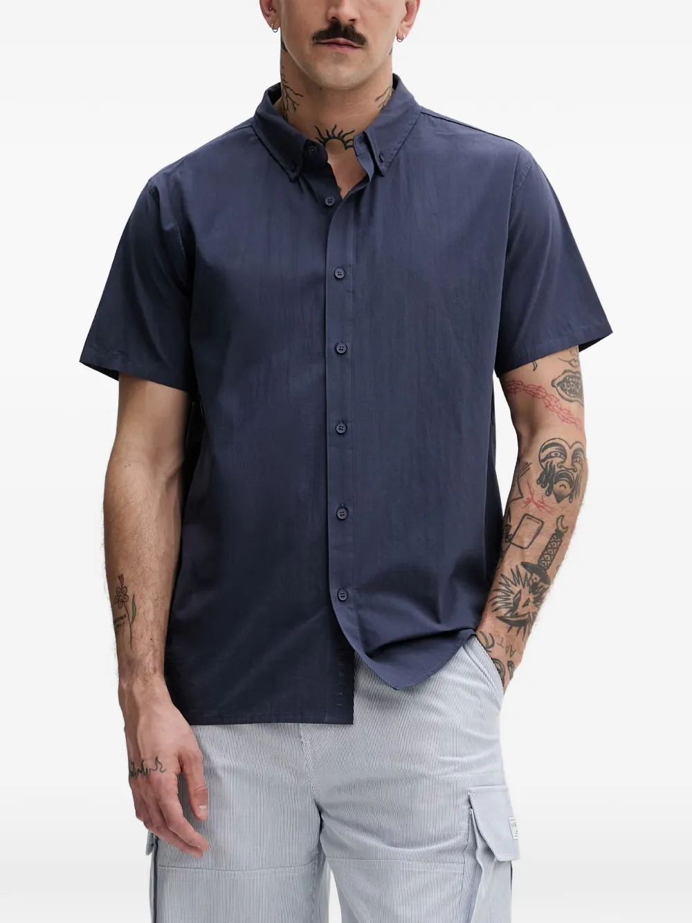 Hurley button-down short-sleeve shirt