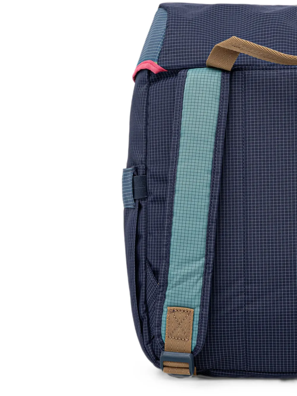 Rip Curl 12L rugzak met gespsluiting en rasterpatroon Blauw