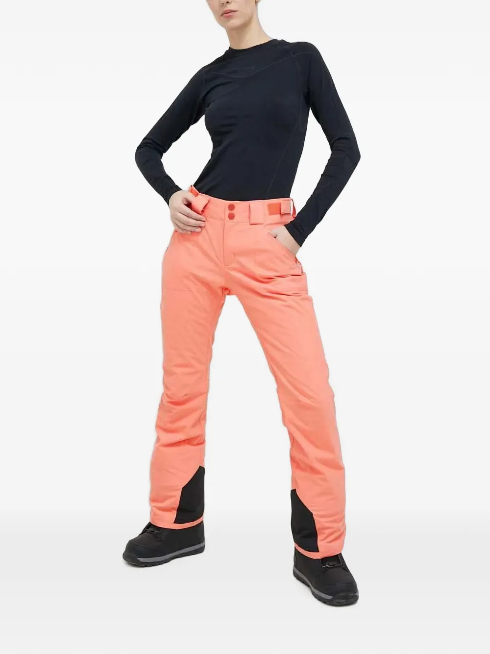 Rip Curl Rider skibroek met geborduurd logo Roze