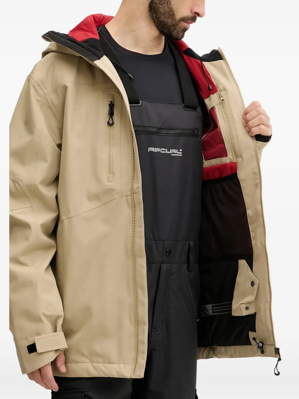 Rip Curl Anti-Series Freerider ski-jack Beige