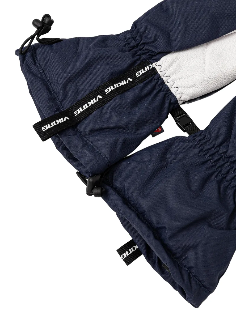 Viking Sven skihandschoenen met vlakken en logo-print Blauw