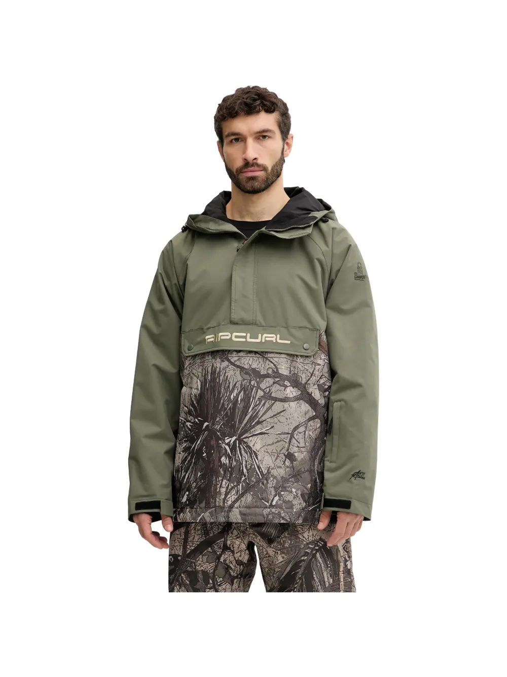 Rip Curl Anti-series Primitive Ski Jacket In Green