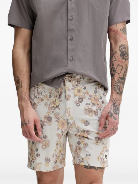Hurley Phantom floral-print board shorts
