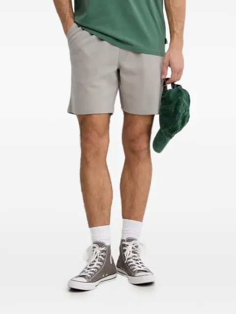 Hurley drawstring-waist logo-embroidered shorts