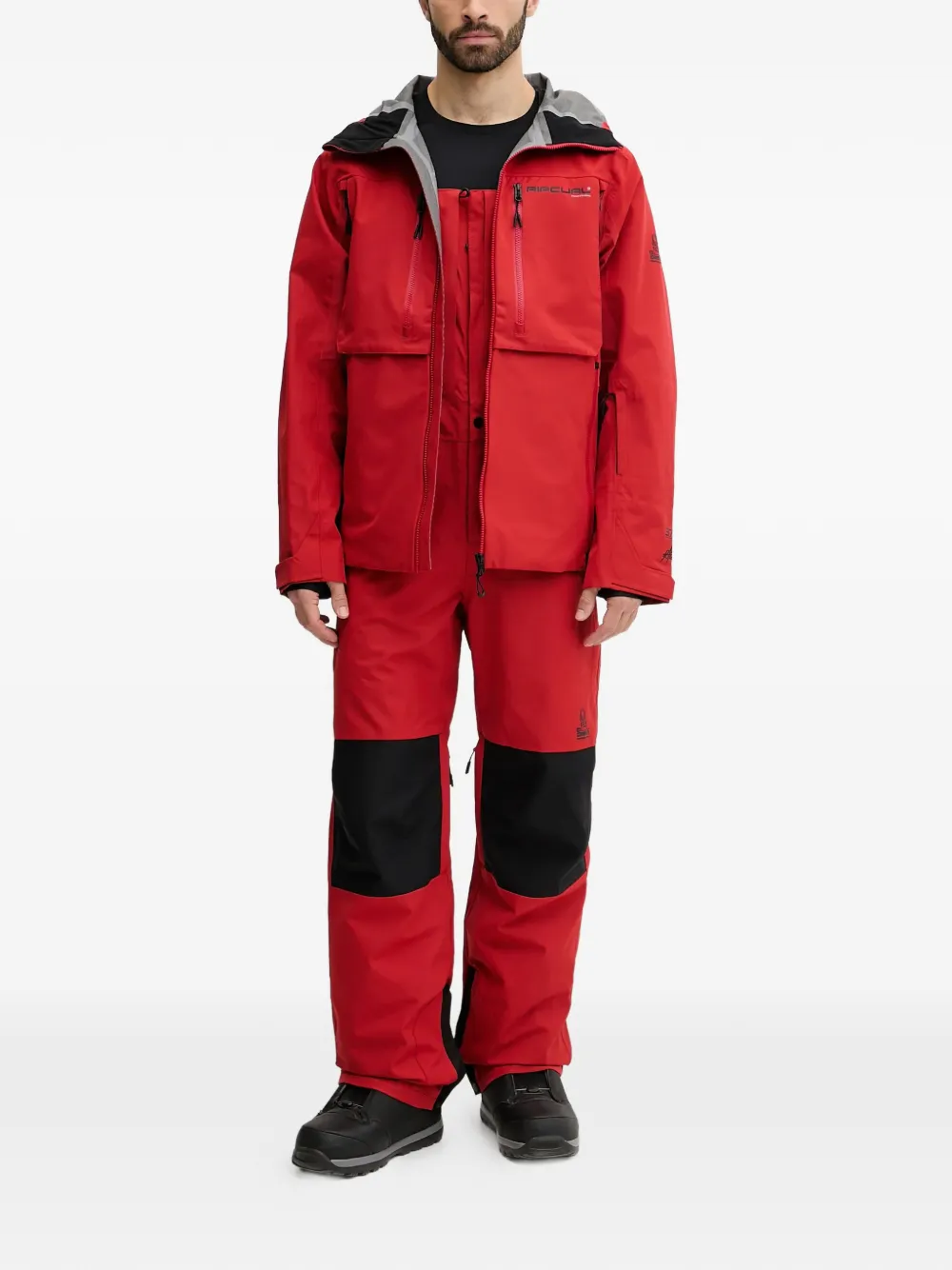 Rip Curl Anti Series Ult jack met capuchon Rood