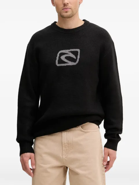 Rip Curl Inner Visions logo-intarsia sweater