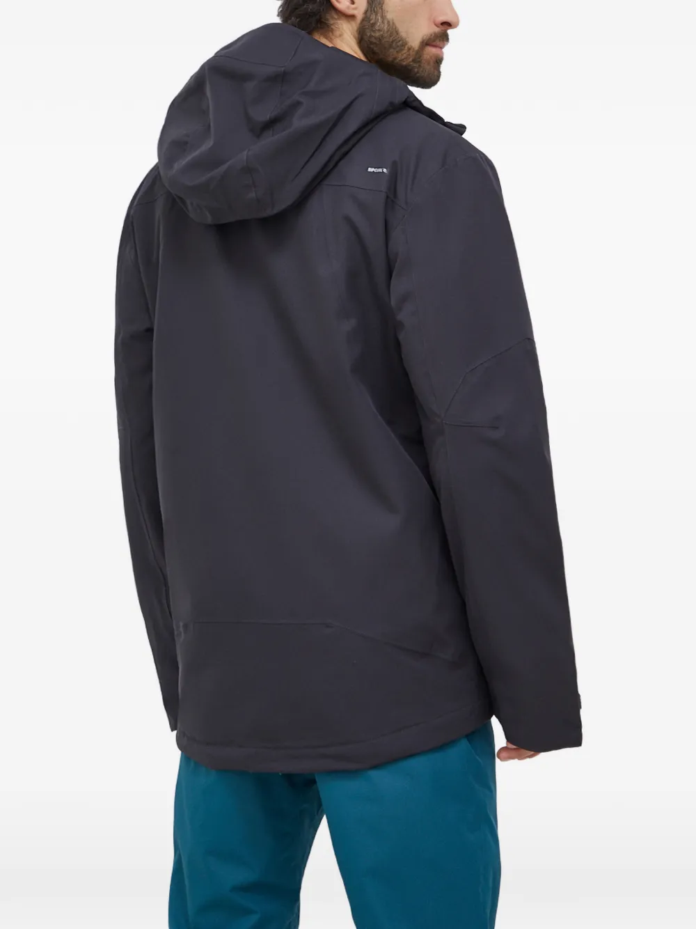 Rip Curl Freerider ski-jack met capuchon en rits Grijs