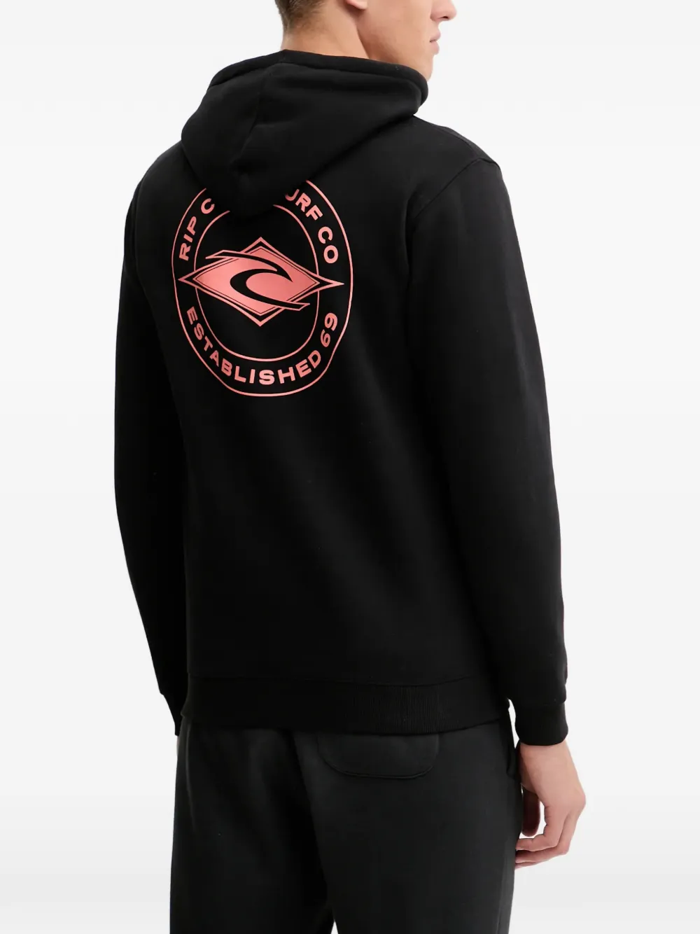 Rip Curl Staple hoodie met trekkoord Zwart