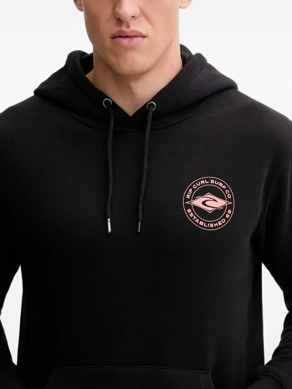 Rip Curl Staple hoodie met trekkoord Zwart