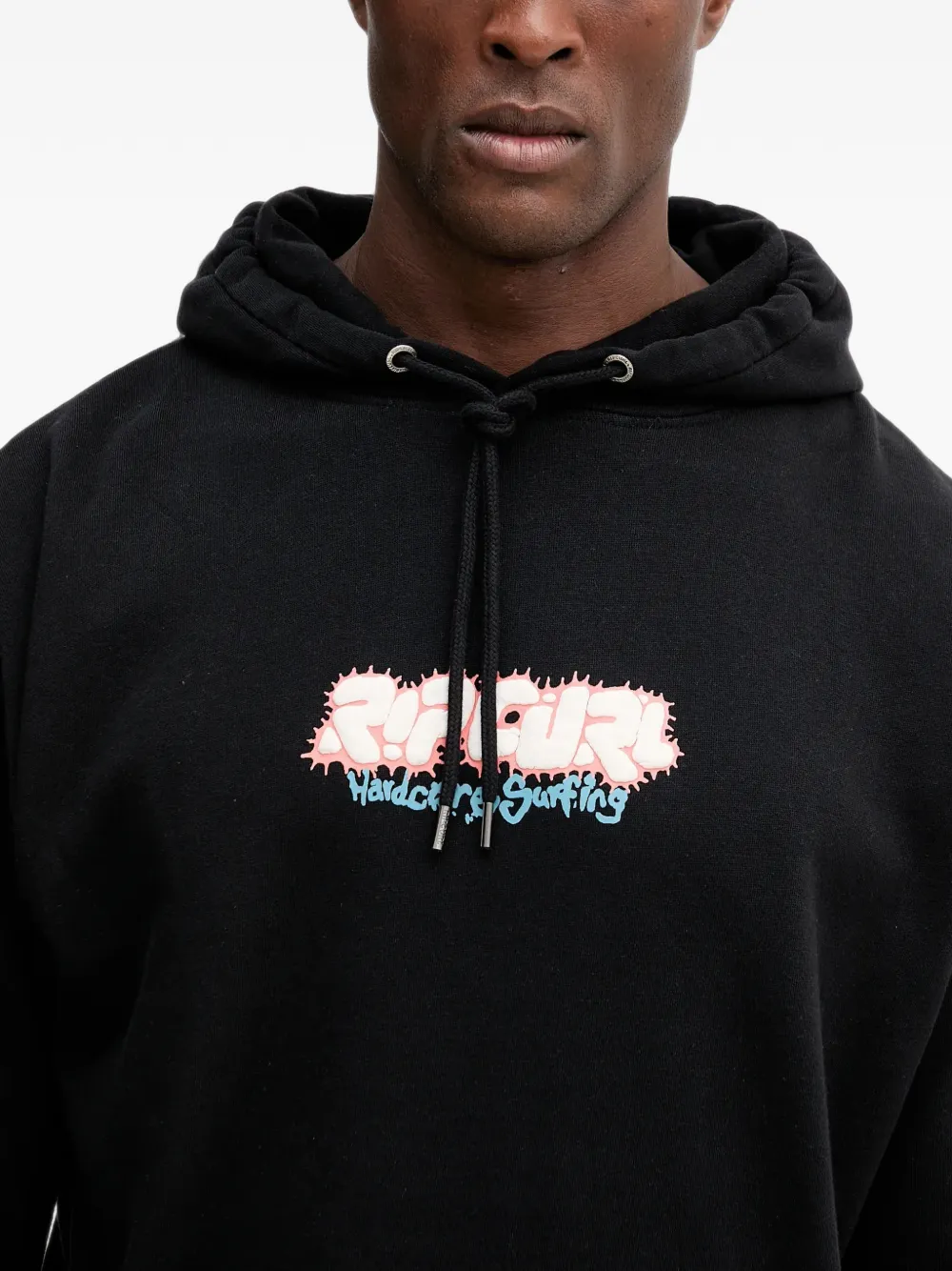 Rip Curl Raw Energy hoodie met trekkoord Zwart