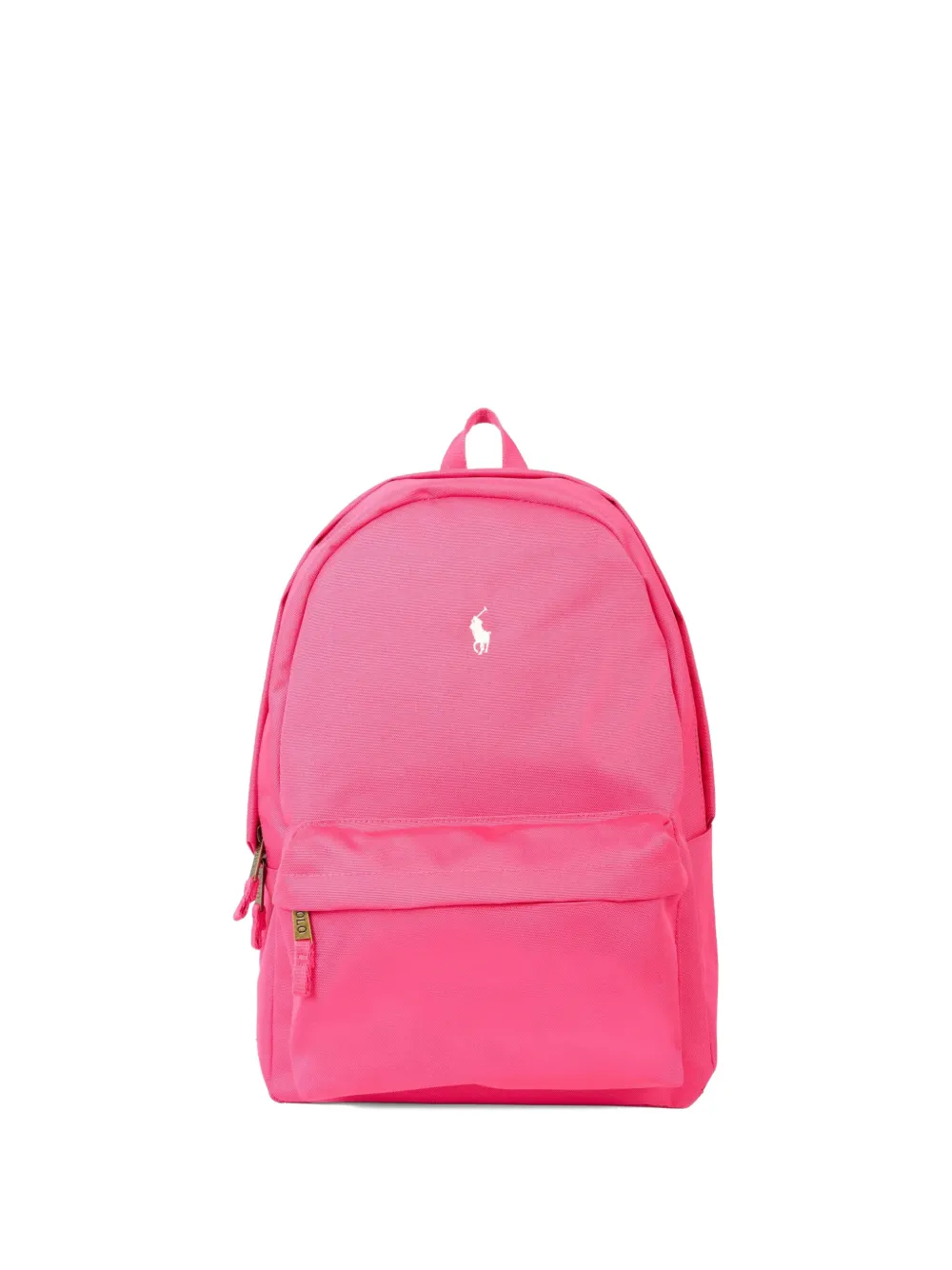 POLO RALPH LAUREN KIDS logo-embroidered backpack - Rosa