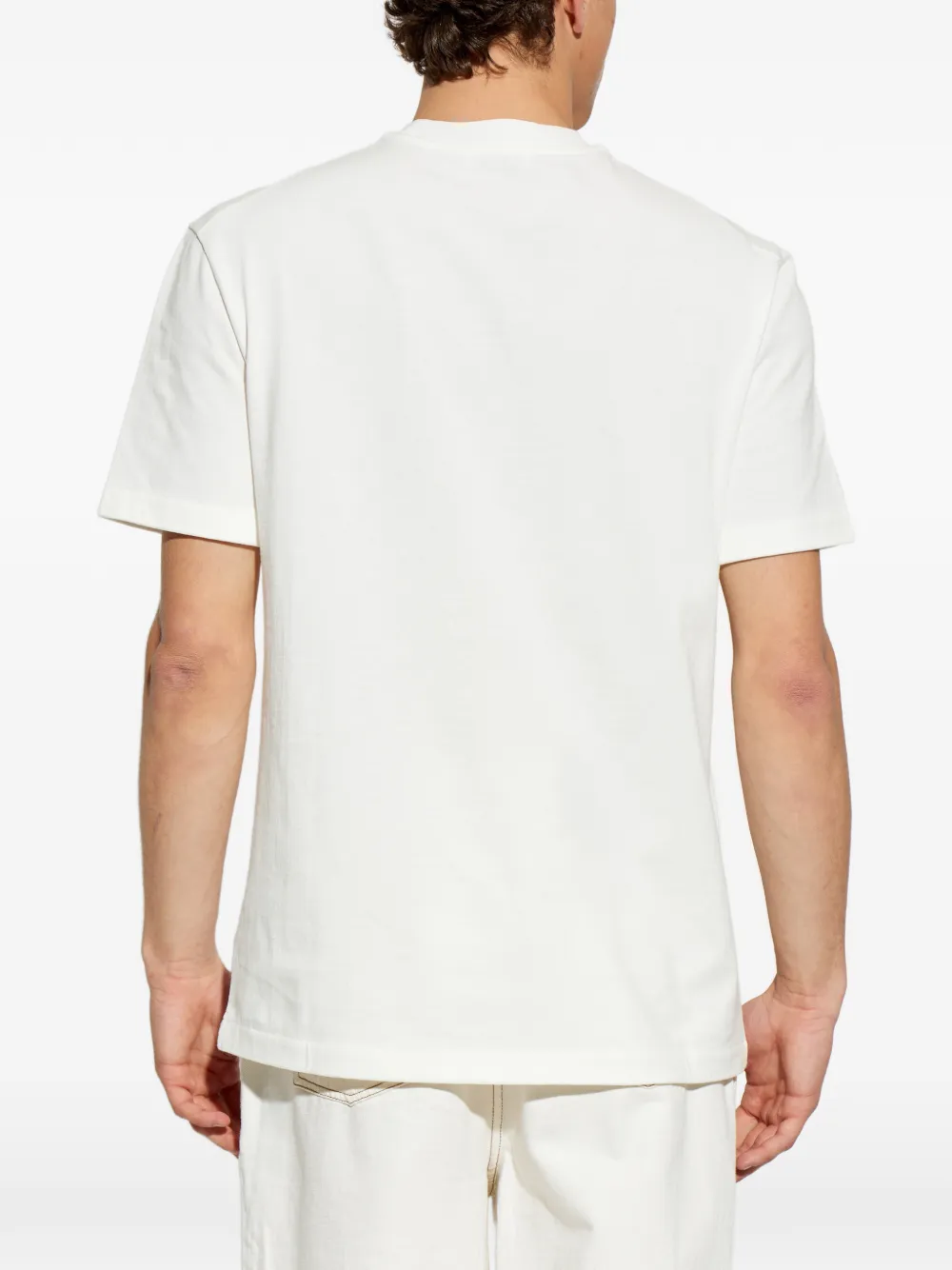 Jil Sander T-shirt met borstzak Wit