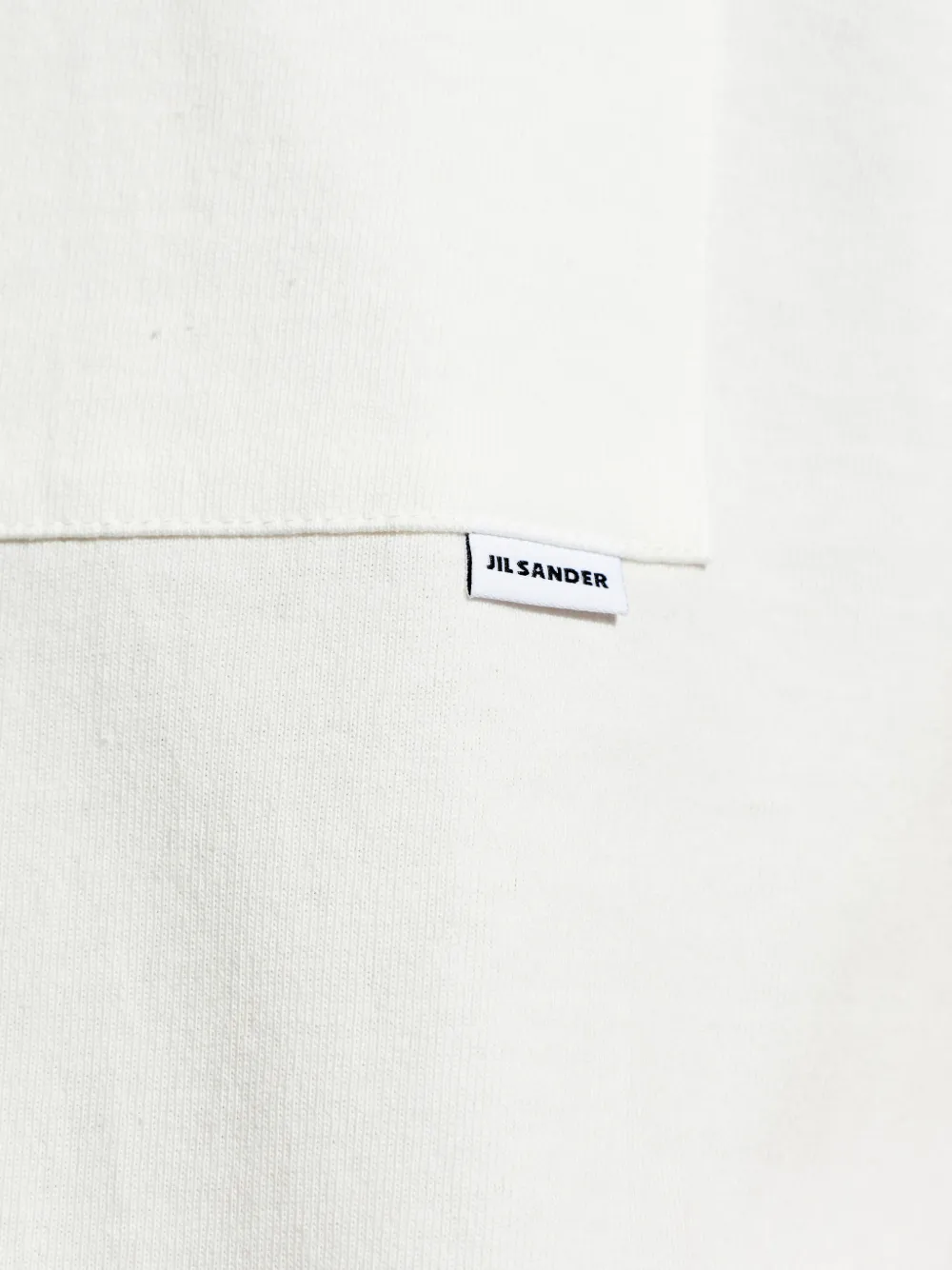 Jil Sander T-shirt met borstzak Wit