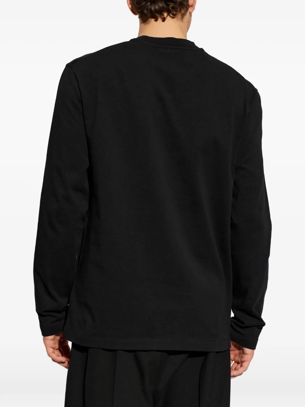 Jil Sander T-shirt met borstzak Zwart