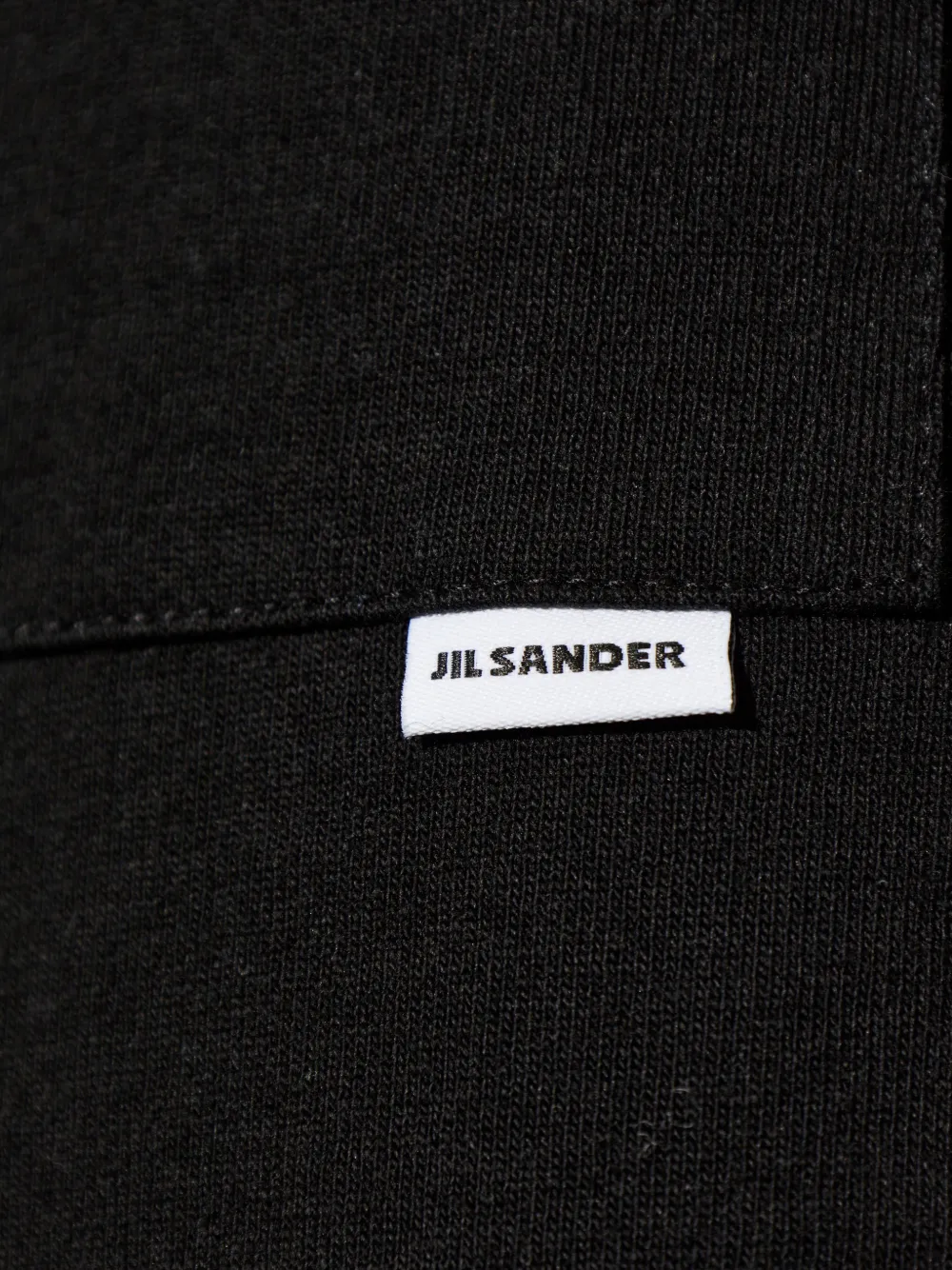 Jil Sander T-shirt met borstzak Zwart