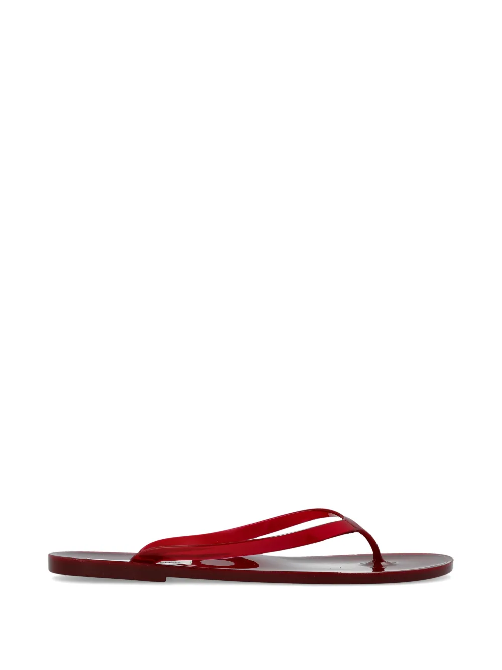 Christopher Esber Jo glossy flip-flops - Red