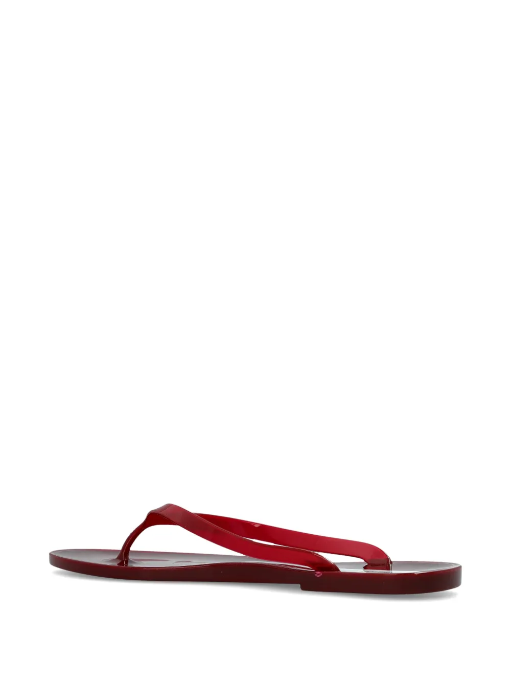 Christopher Esber Jo glossy flip-flops Rood