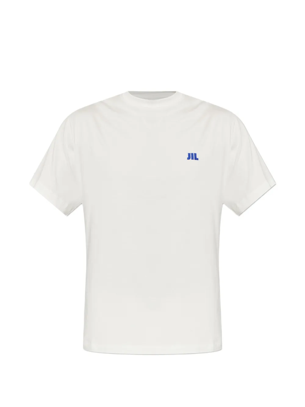 Jil Sander logo-embroidered T-shirt - Bianco