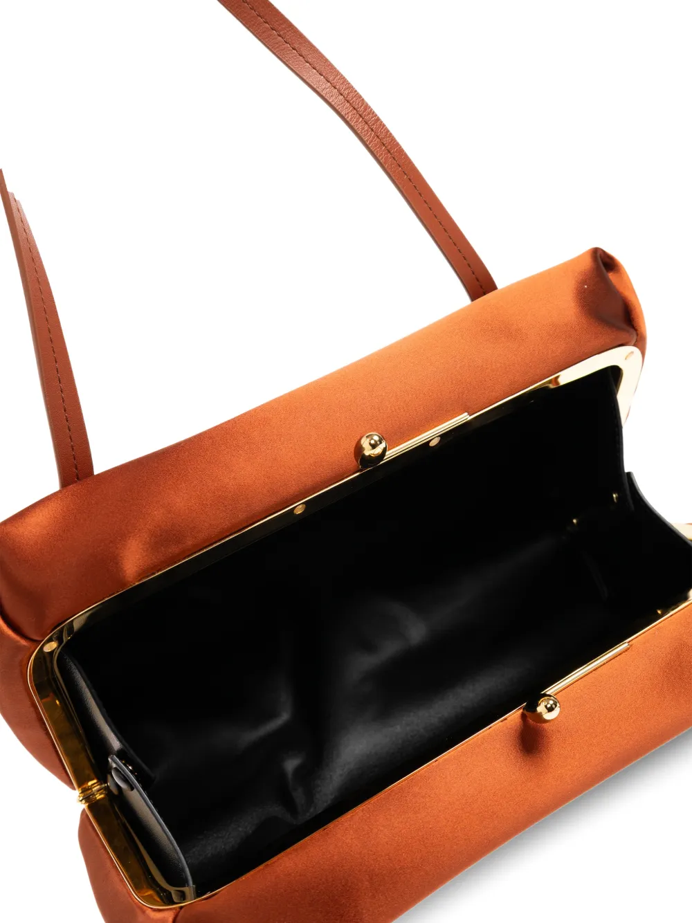 Jil Sander Kleine Goji Pillow schoudertas Bruin