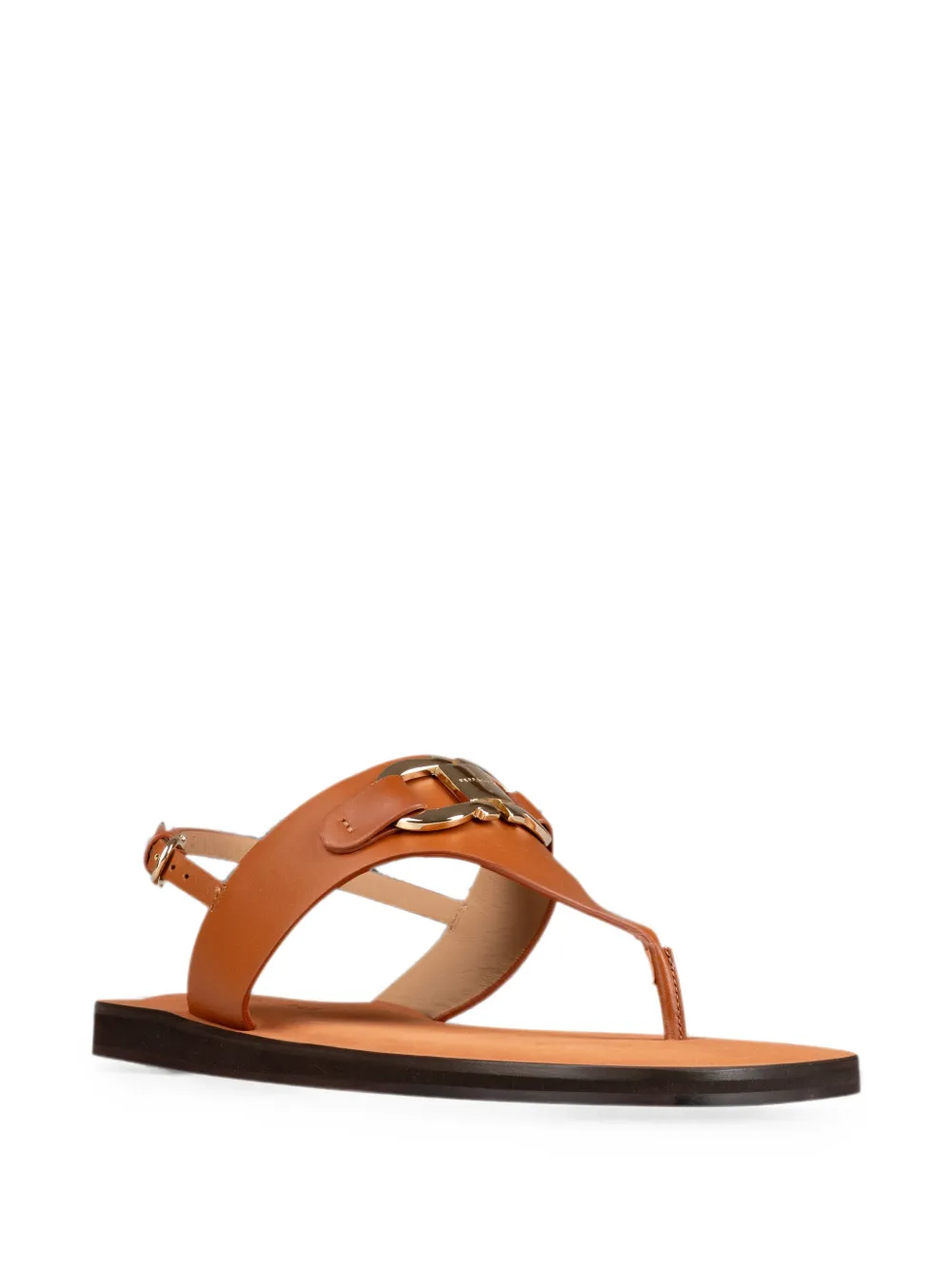 Ferragamo Gancini buckle sandals Bruin