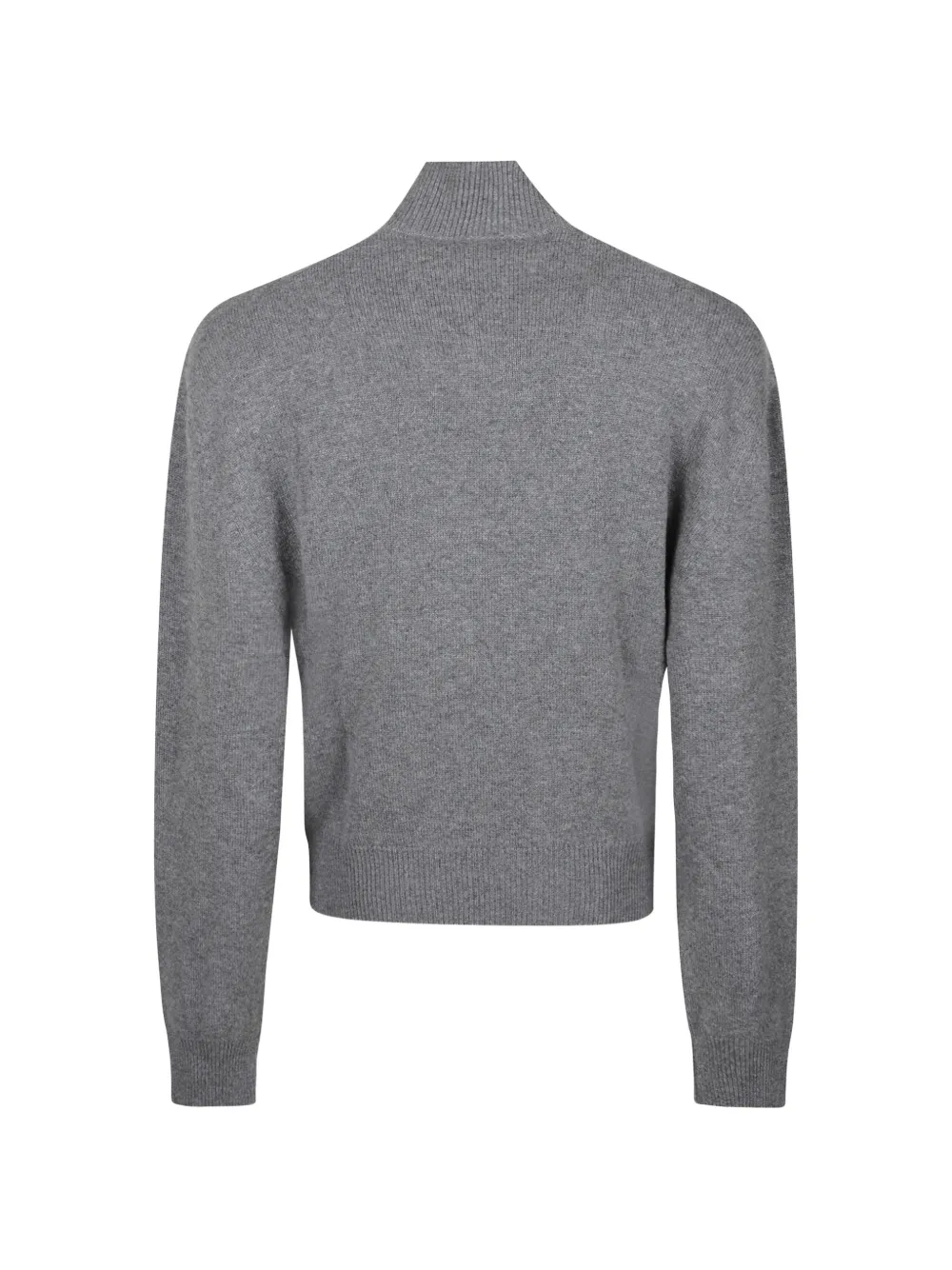 RHUDE logo-embroidered cashmere sweater Grijs