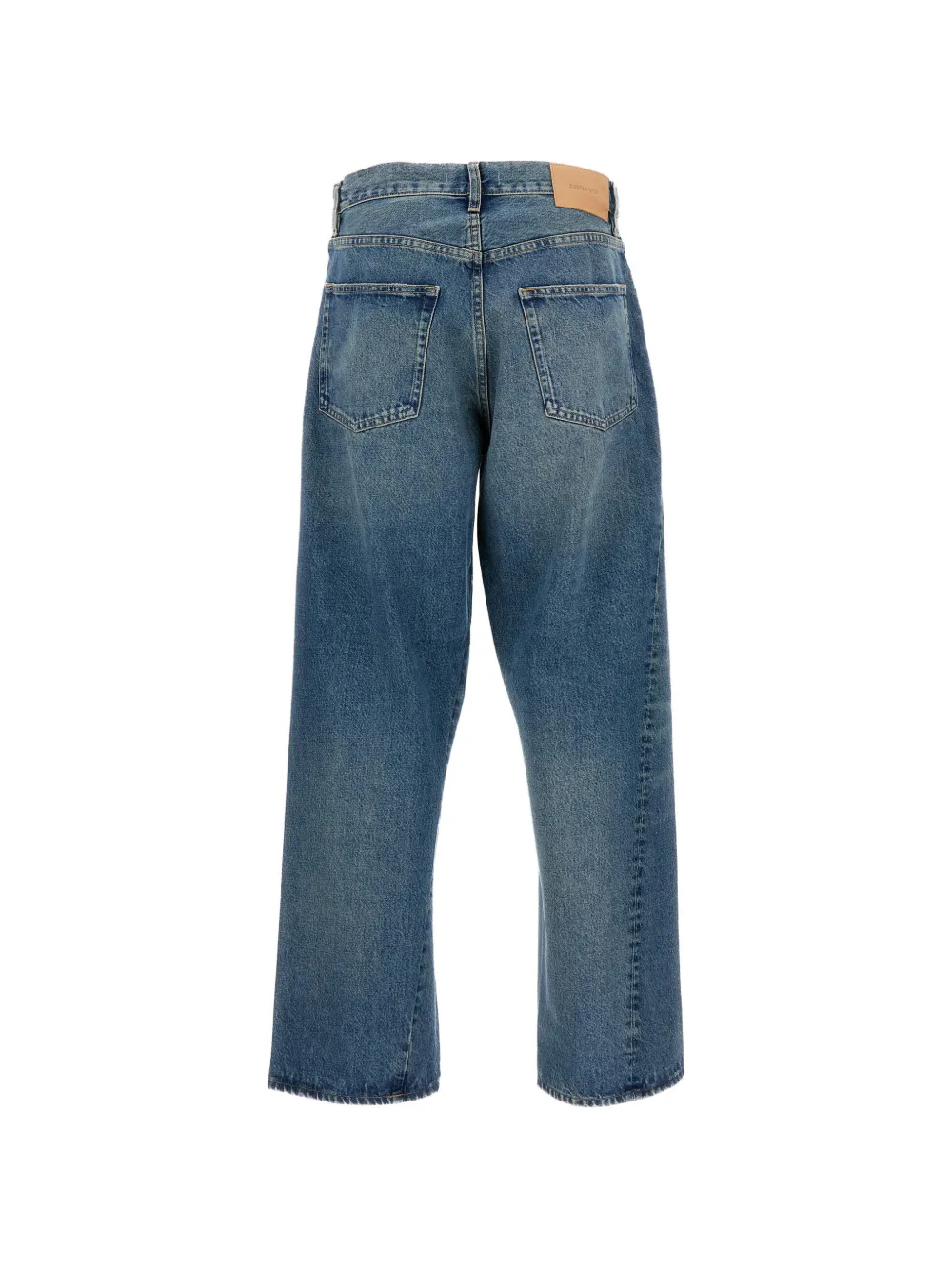 Sunflower Ruimvallende jeans Blauw