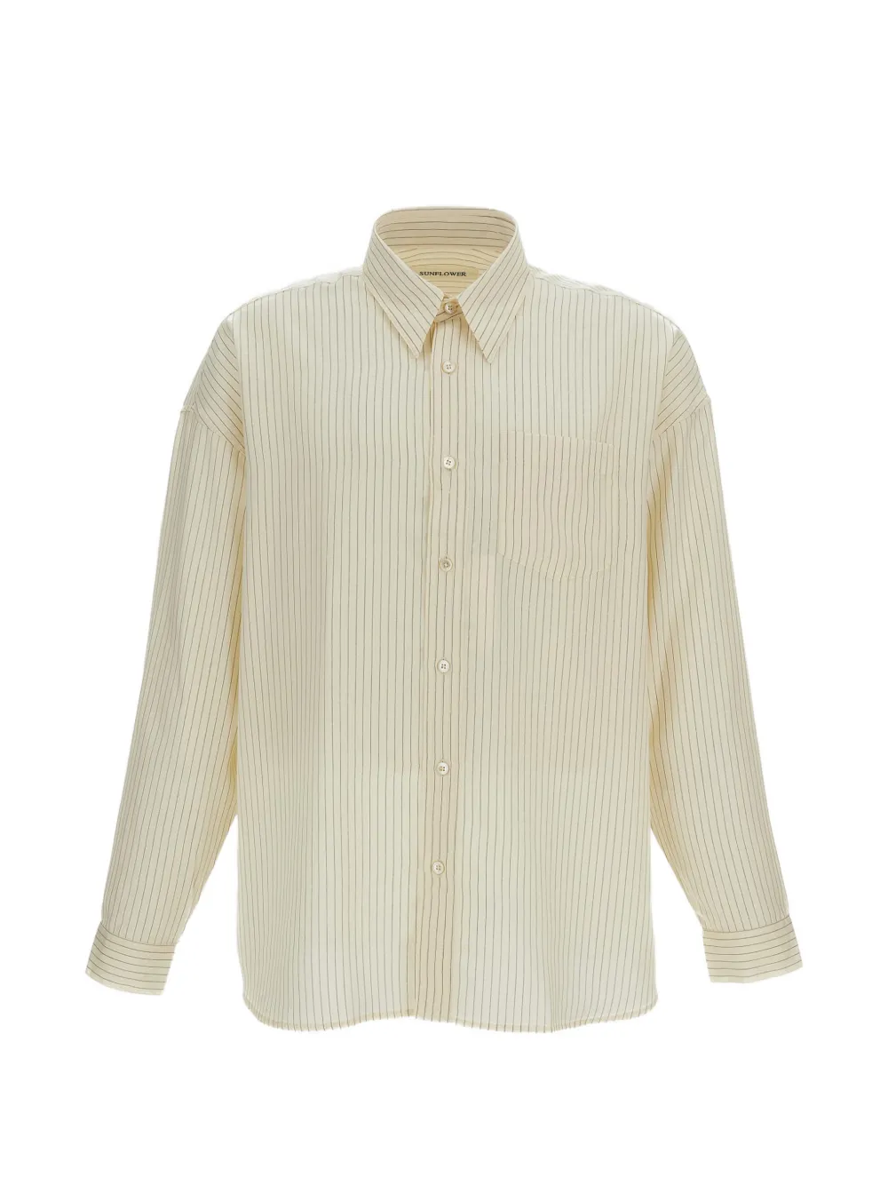 Sunflower Striped Oversize Shirt In Neutral