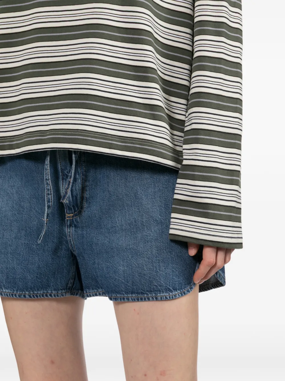 rag & bone Shorts met trekkoord Blauw