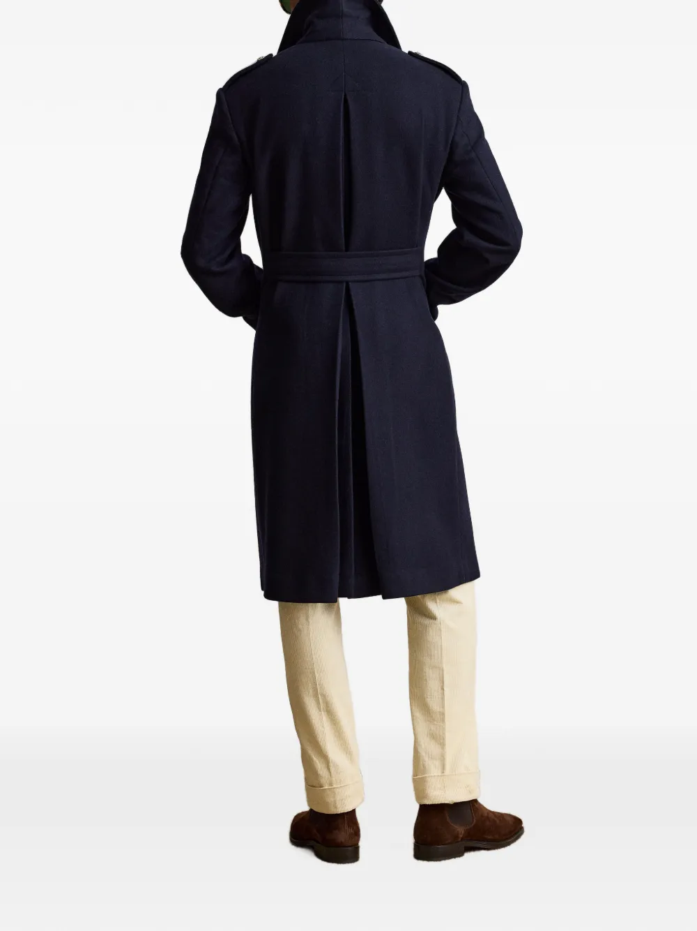 Ralph Lauren Purple Label Hawker jas met dubbele rij knopen Blauw
