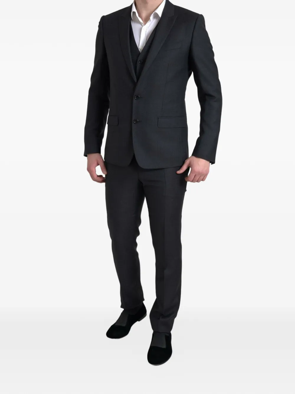 Dolce & Gabbana Martini three-piece suit - Nero