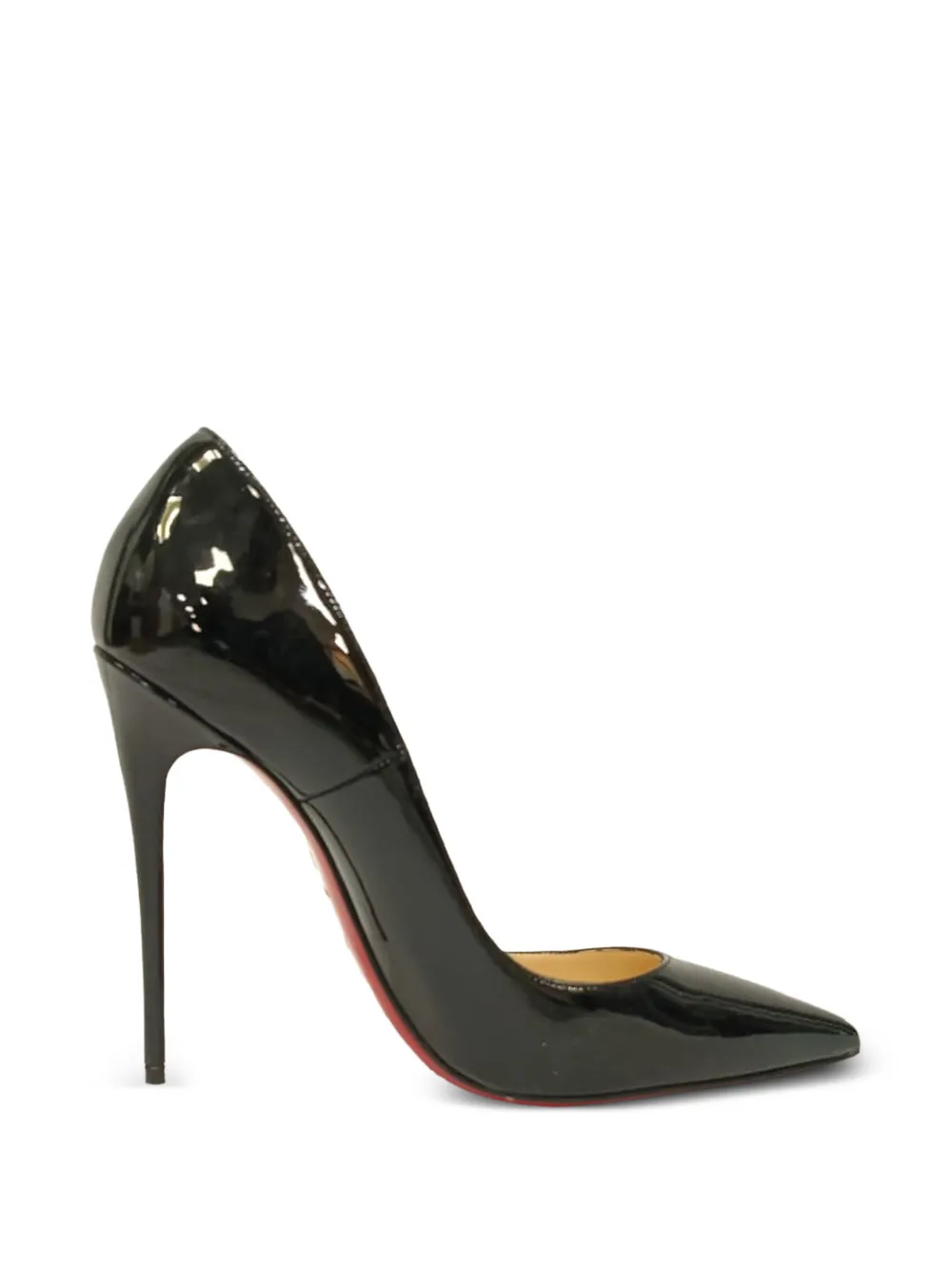 Christian Louboutin Pre-Owned So Kate patent leather pumps - Schwarz
