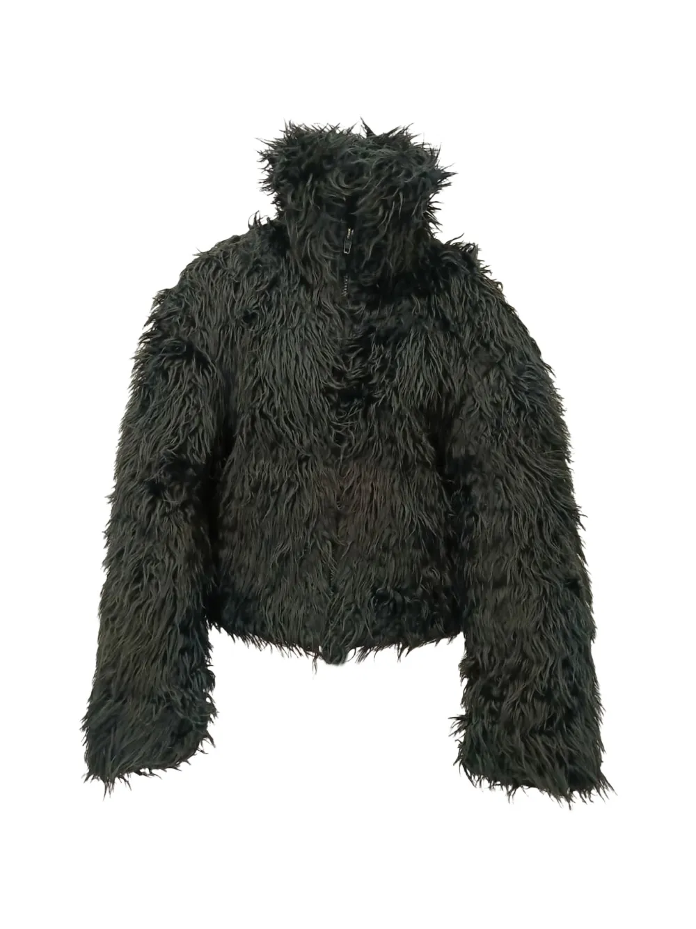 Balenciaga Pre-Owned cropped padded jacket - Schwarz