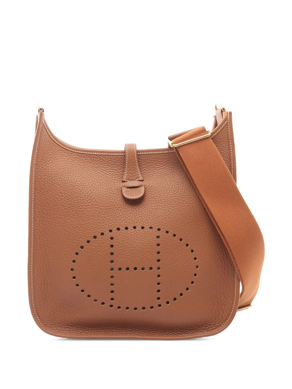 Hermès Pre-Owned 2025 Clemence Evelyne III 29 crossbody bag - Marrone