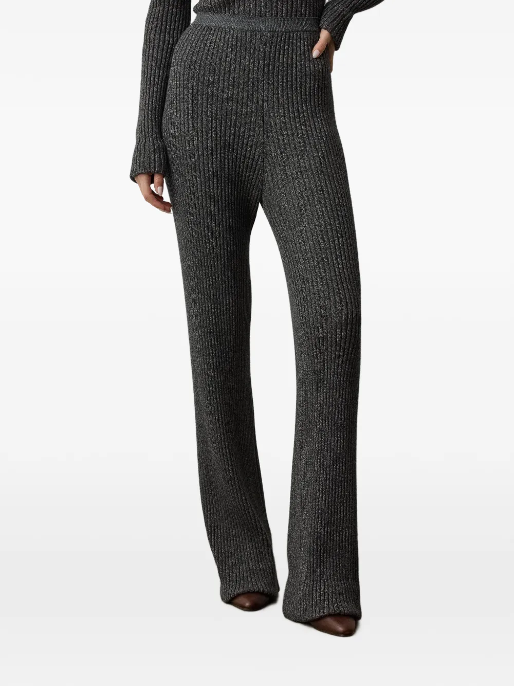 Ralph Lauren Collection Presling geribbelde broek Grijs