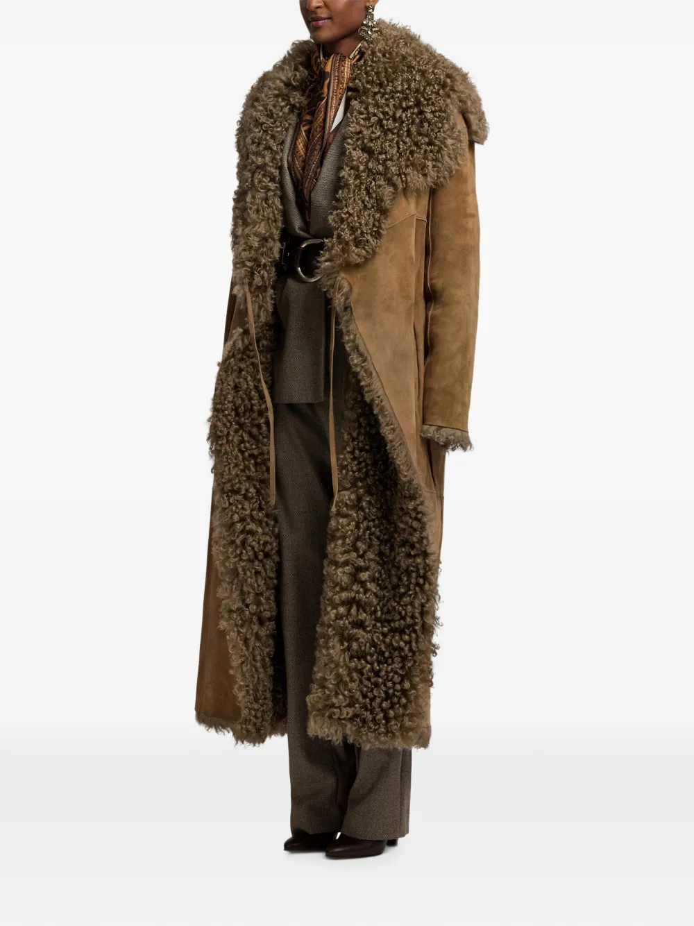 Ralph Lauren Collection Lammy coat Bruin