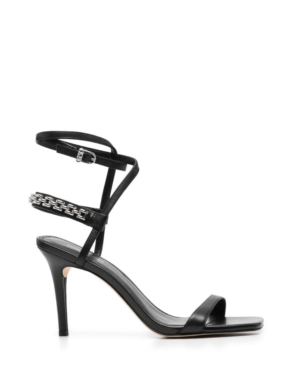 Michael Michael Kors Marcia chain-link ankle-strap sandals - Nero