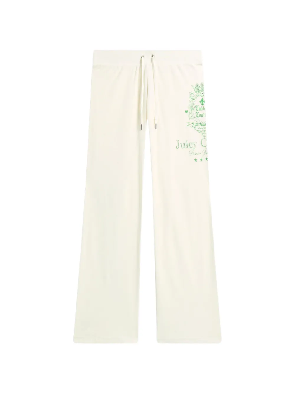 Juicy Couture Chateau terry-towelling track pants - Bianco
