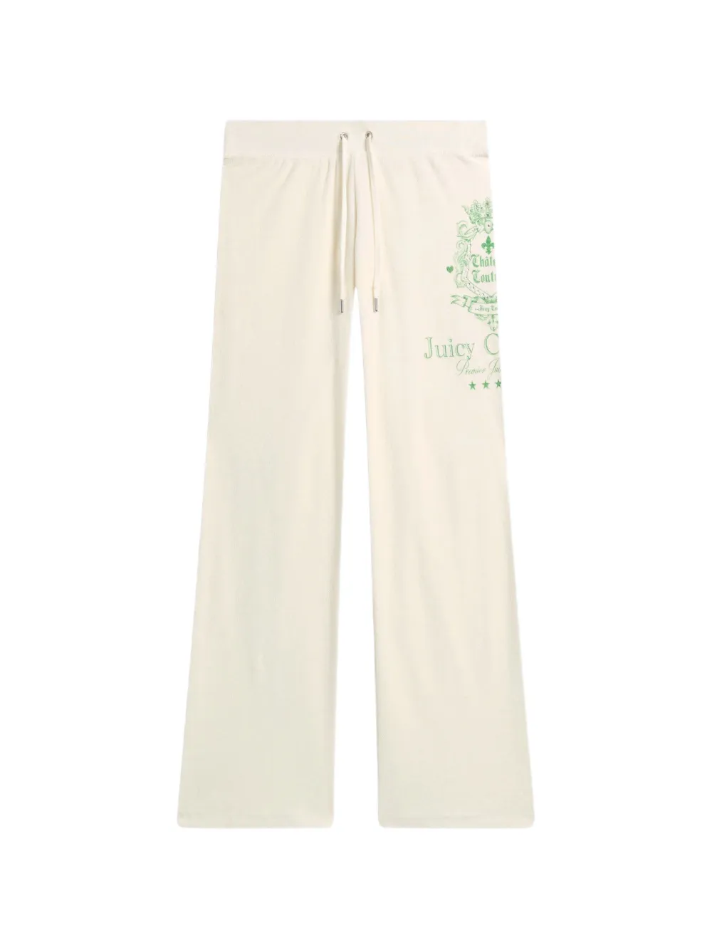 Juicy Couture Chateau terry-towelling track pants - Weiß