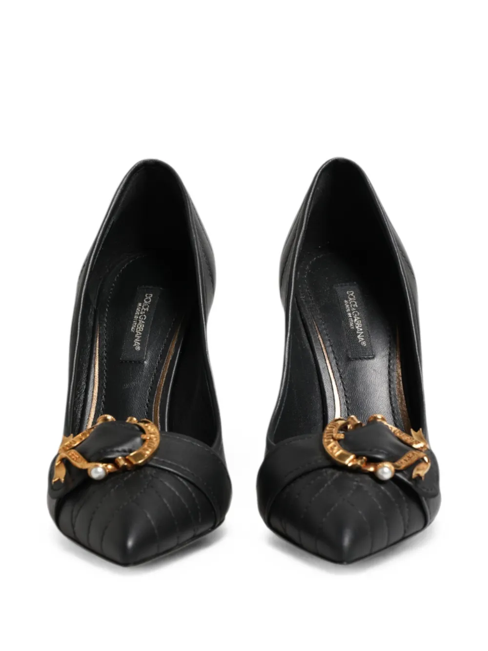 Dolce & Gabbana Devotion buckle-detail pumps Zwart