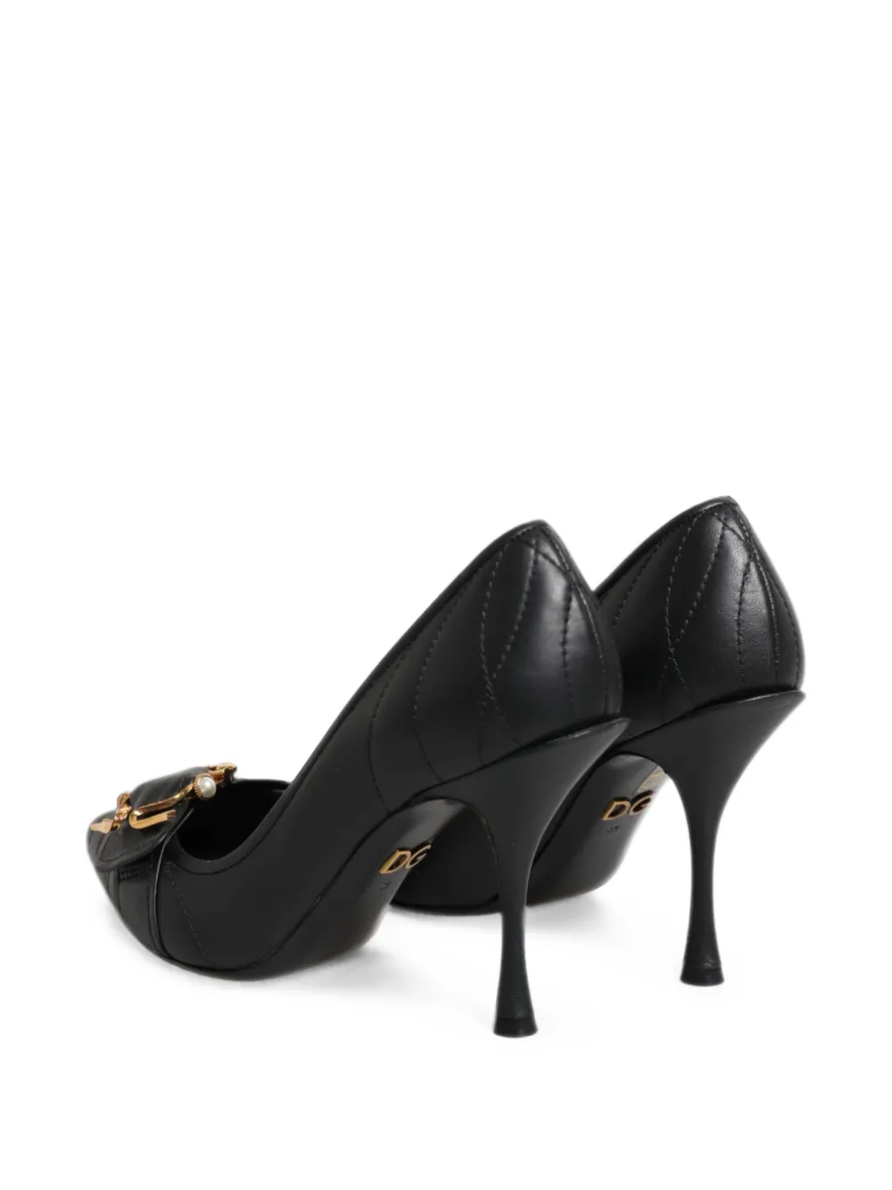 Dolce & Gabbana Devotion buckle-detail pumps Zwart