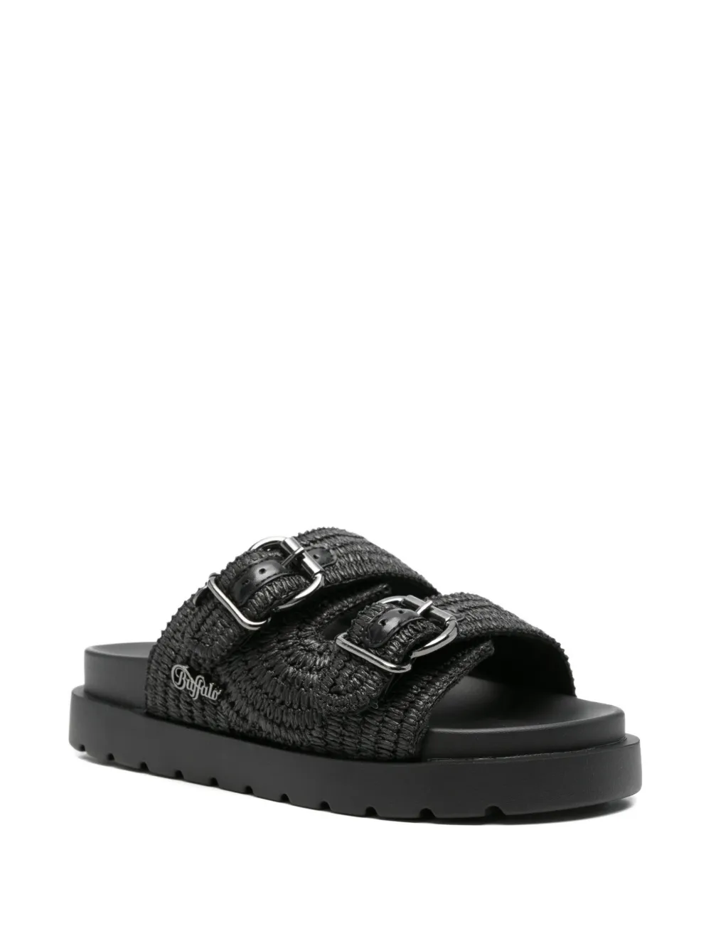 Buffalo Raya Ari Bo sandalen Zwart