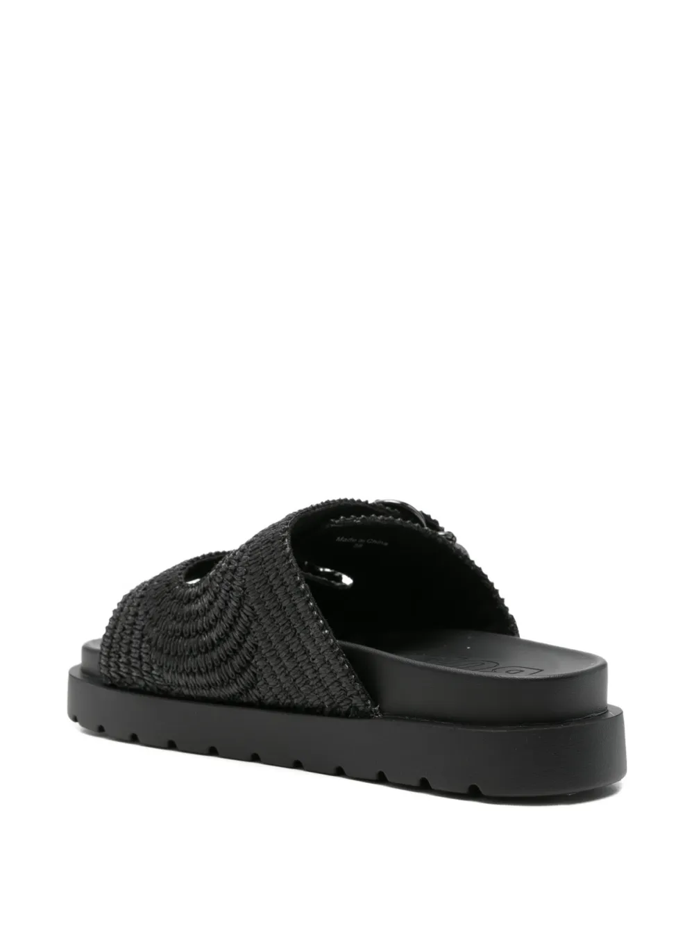 Buffalo Raya Ari Bo sandalen Zwart