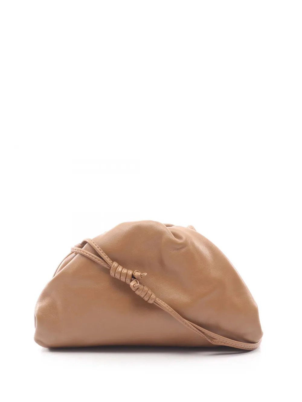 Bottega Veneta Pre-Owned 2012-2026 Lambskin The Mini Pouch crossbody bag - Marrone