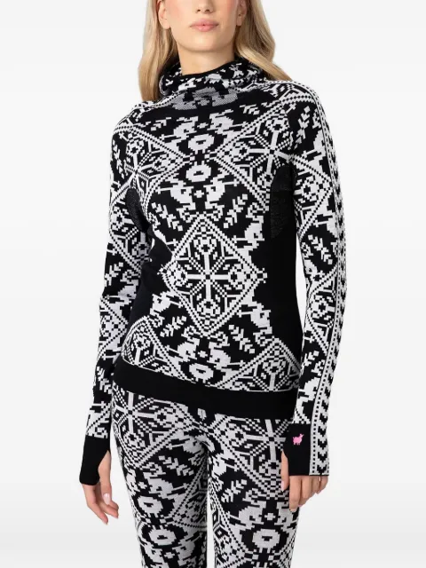 Kari Traa Saga fair isle-knit hoodie
