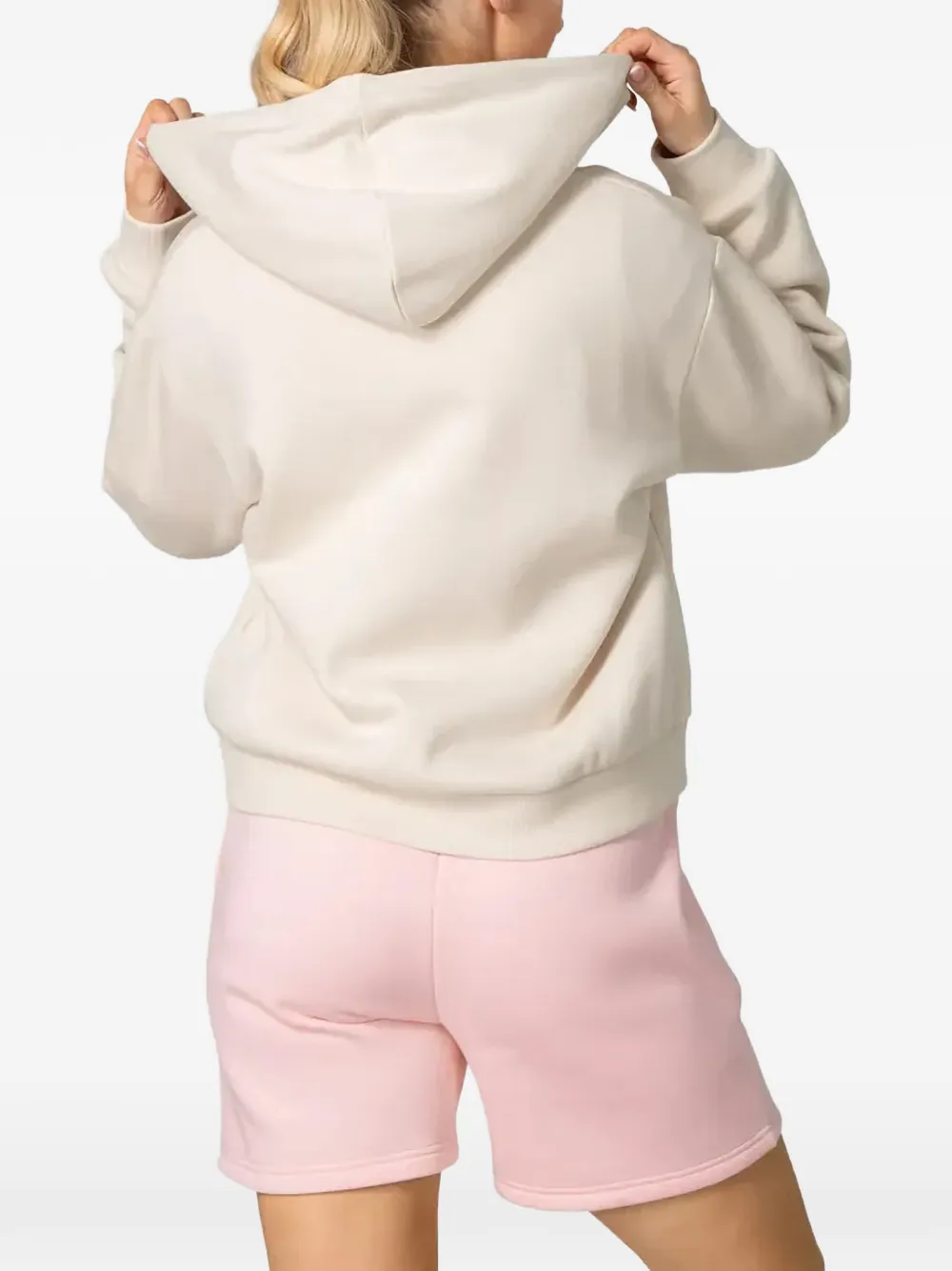 Kari Traa Anelie hoodie met trekkoord en rits Wit