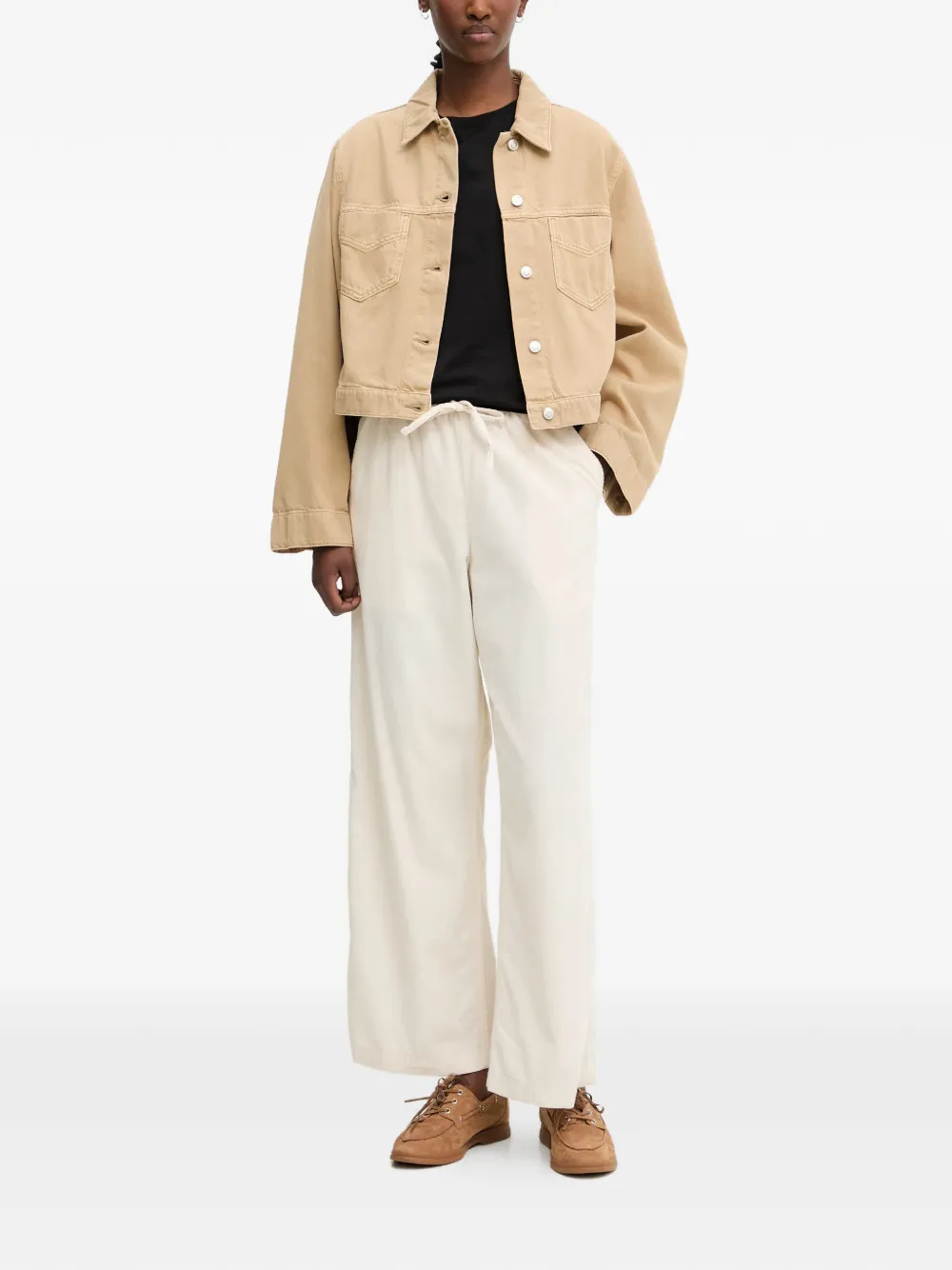 Rip Curl Broek met trekkoordtaille Beige