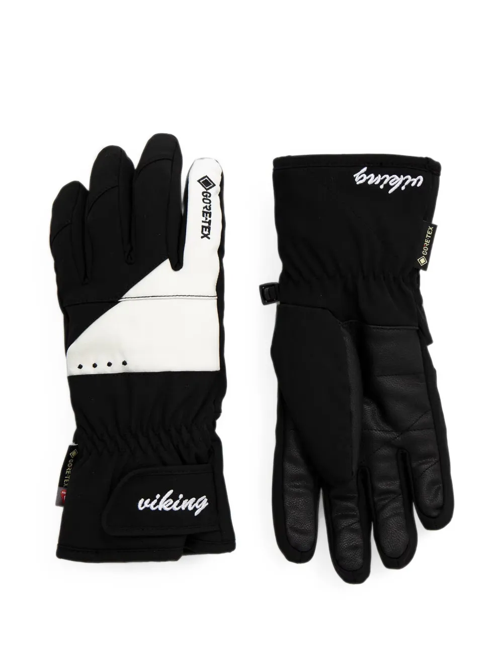Viking Gore-Tex logo-print gloves - Nero