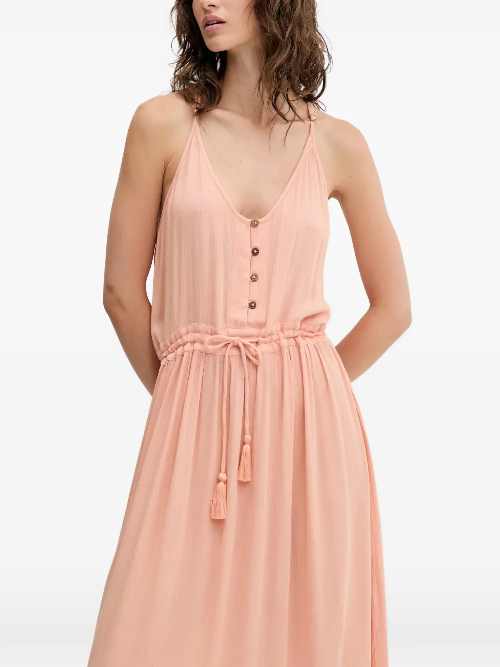 Rip Curl Maxi-jurk met kwastje Oranje