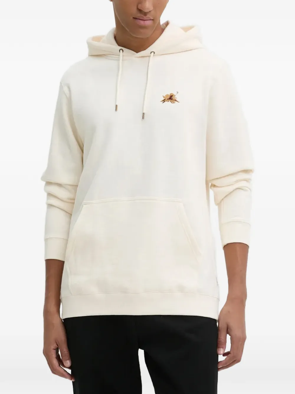 Rip Curl Surf Revival Hoffman hibiscus-print drawstring hoodie - Nude