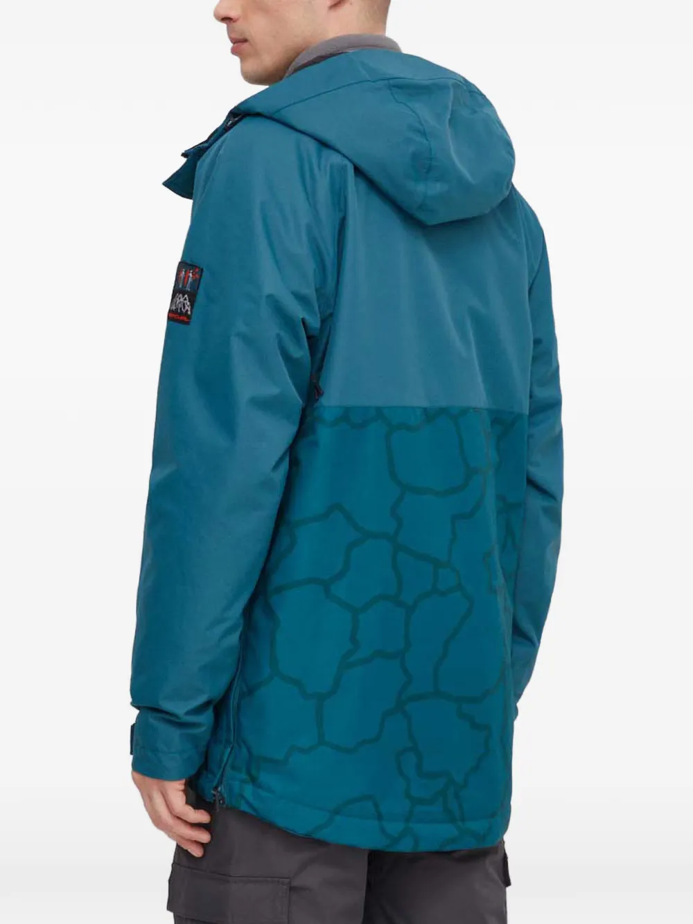 Rip Curl Anti-Series Primitive panelled ski jacket Blauw